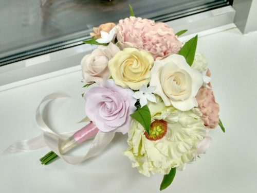Японская полимерная глина цветы купить подарки розы для женщин